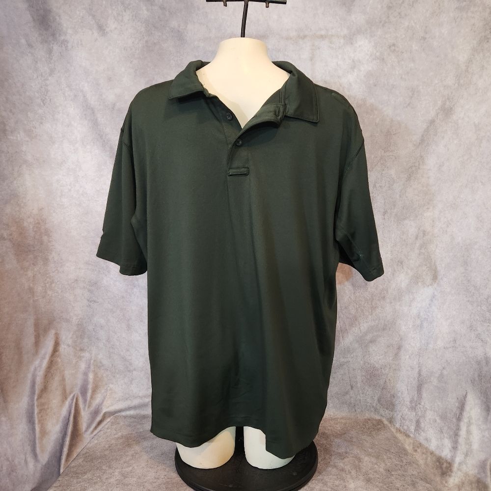 Propper Men's Deep‎ Green Polo Shirt Size Large